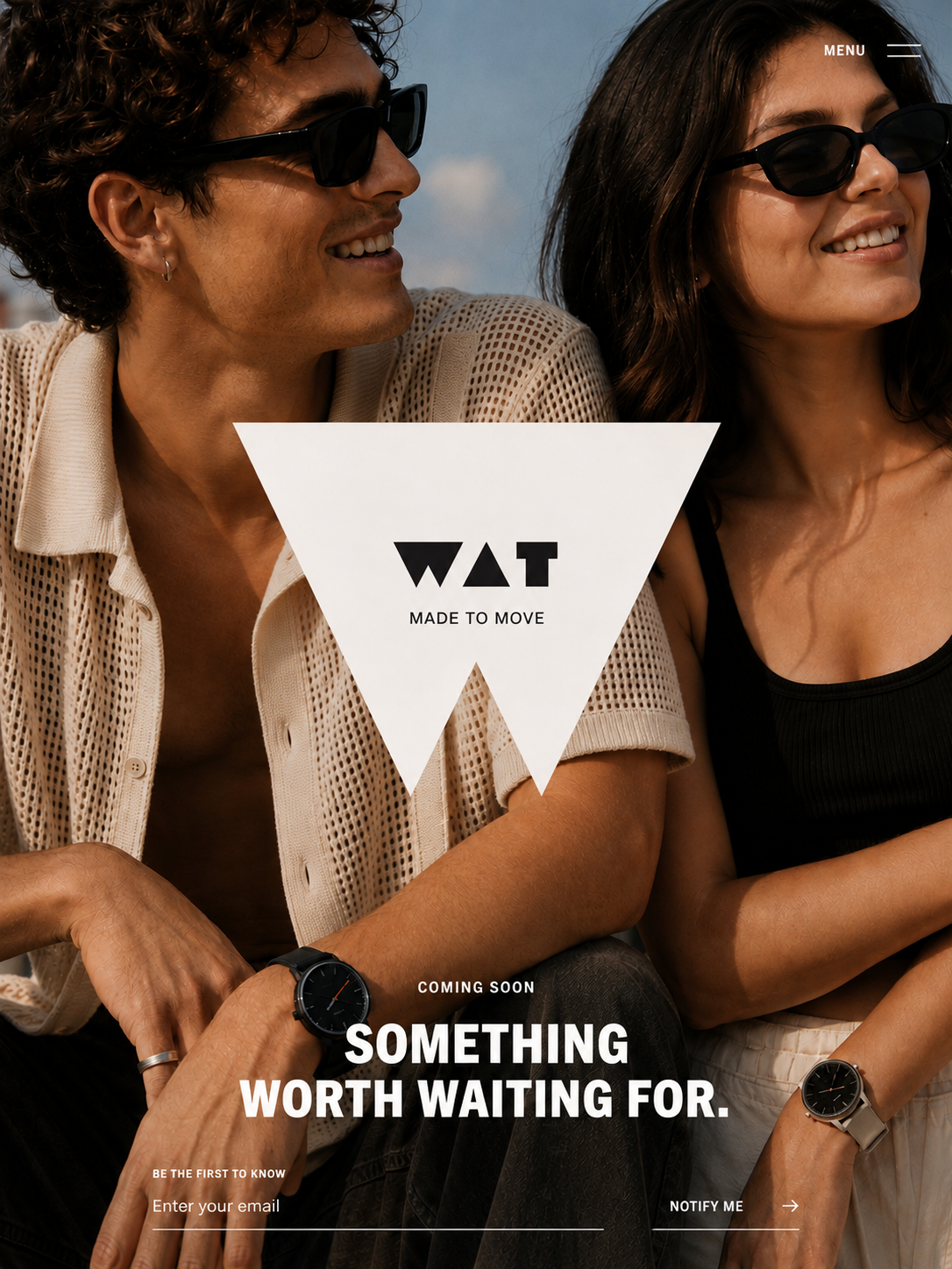 WAT Watches — We Don't Take Time Seriously. Watches that happen to tell time. Coming soon.